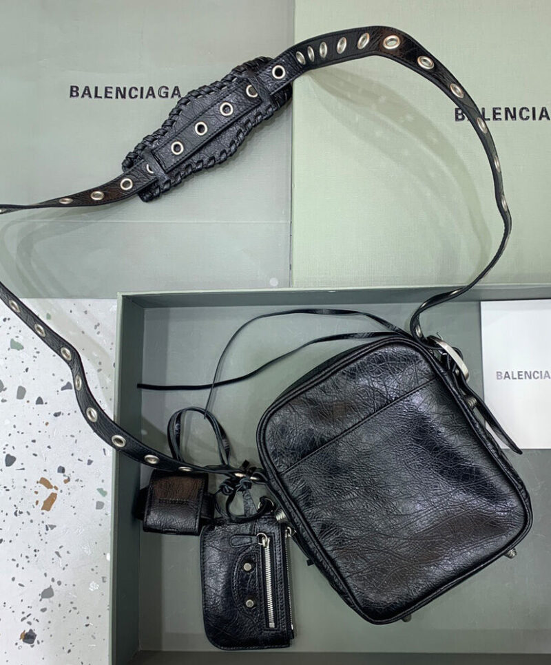 Balenciaga Le Cagole XS Flap Bag Black
